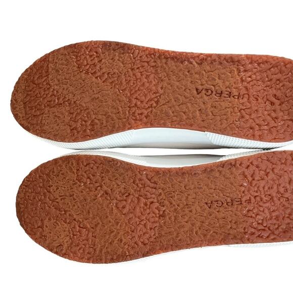 Superga Rainbow Embroidery Trainers White Size 9 W/7.5M - Picture 5 of 8